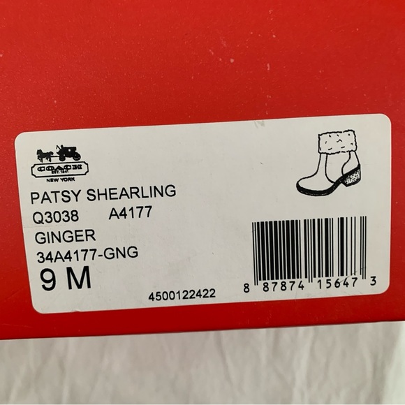 Coach Ginger Suede Winter Boots - Picture 4 of 5